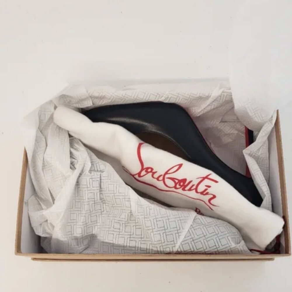 Christian Louboutin Women's Simple Pump 100 Nappa Shiny - EU40.5/US10.5 - Picture 7 of 8